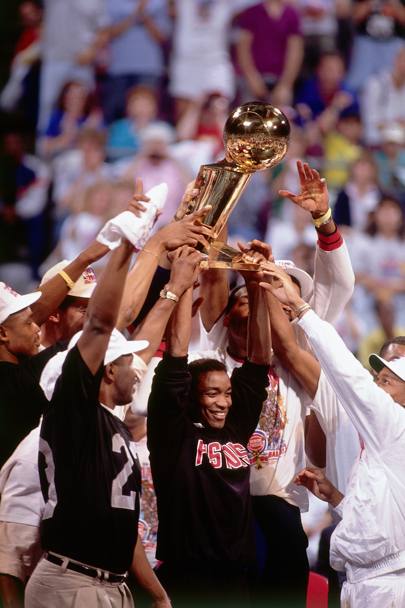 1989: i Pistons sollevano a Los Angeles il primo Larry O&#39;Brien Trophy della loro storia dopo aver battuto i Lakers in gara-7
